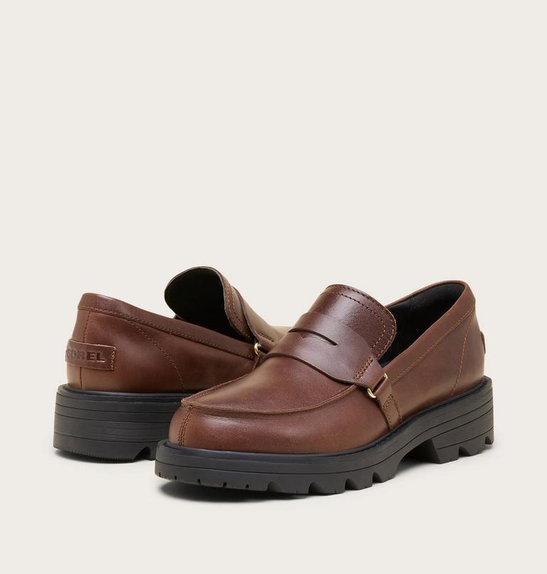 REVEL AVE Women's Loafer, Color: Tobacco, Black, image 8