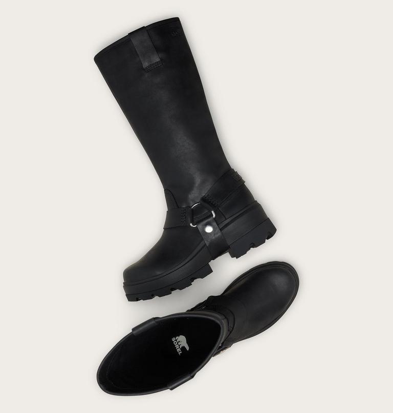 Women's JOAN FRWD Tall Waterproof Boots, Color: Black, Black, image 4
