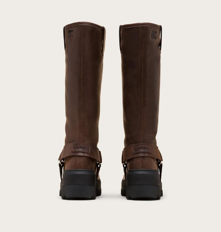 Women's JOAN FRWD Tall Waterproof Boots, Color: Tobacco, Black, image 2
