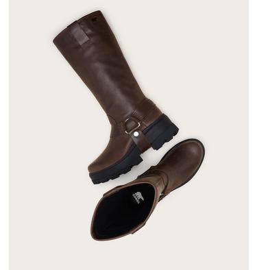 JOAN FRWD Tall wasserdichte Stiefel für Frauen, Color: Tobacco, Black, image 4