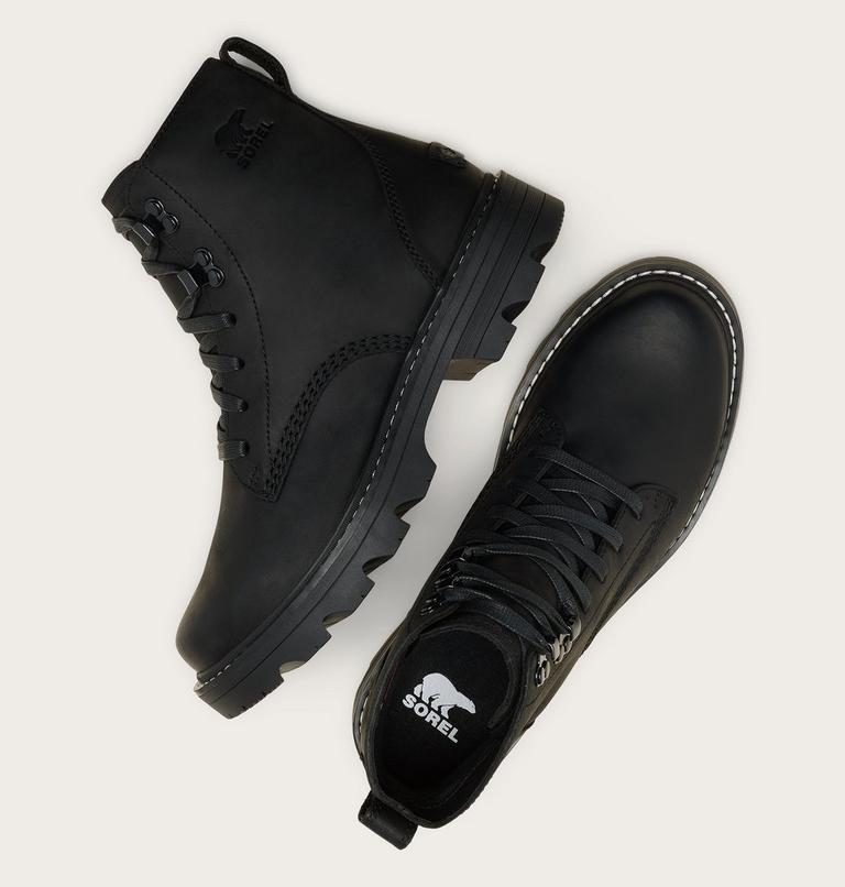Women's REVEL RD Lace Waterproof Boots, Color: Black, Black, image 4