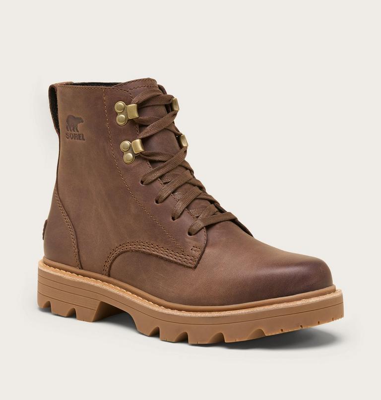 Women's REVEL RD Lace Waterproof Boots, Color: Tobacco, Gum 10, image 6