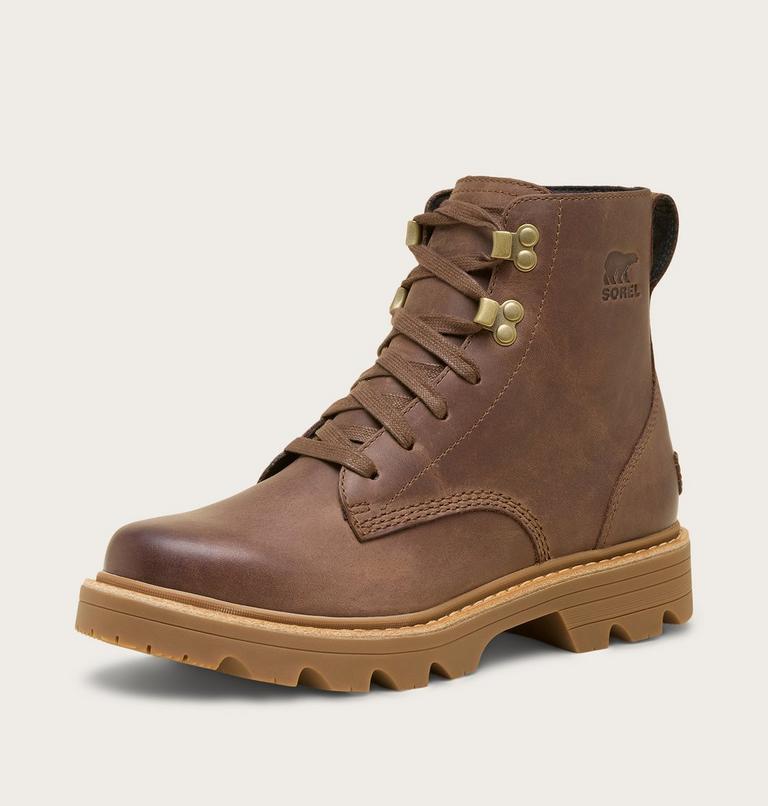 Women's REVEL RD Lace Waterproof Boots, Color: Tobacco, Gum 10, image 7