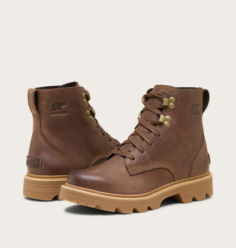 Women's REVEL RD Lace Waterproof Boots, Color: Tobacco, Gum 10, image 8
