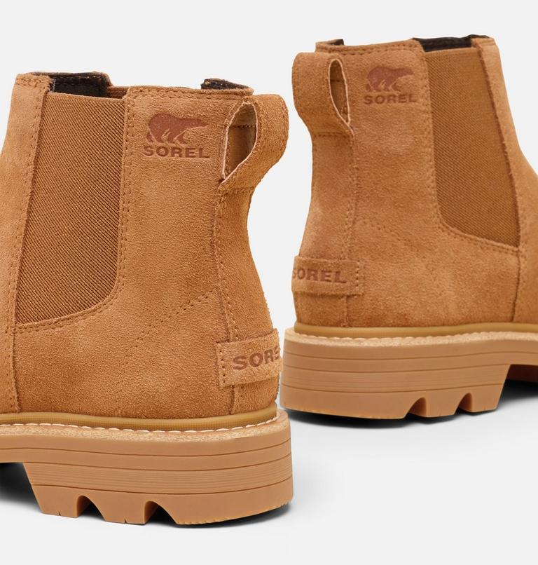 Women's REVEL RD Chelsea Waterproof Boots, Color: Velvet Tan, Gum, image 5
