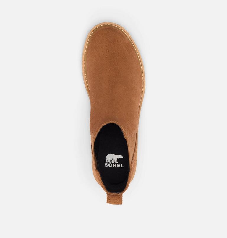 Women's REVEL RD Chelsea Waterproof Boots, Color: Velvet Tan, Gum, image 4