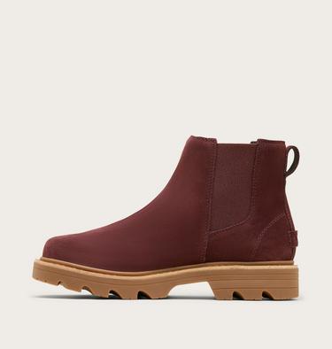 REVEL RD Women's Waterproof Chelsea Boot, Color: Redwood, Gum, image 3