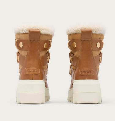 Botas impermeables y calentitas JOAN FRWD para mujer, Color: Tawny Buff, Honey White, image 2