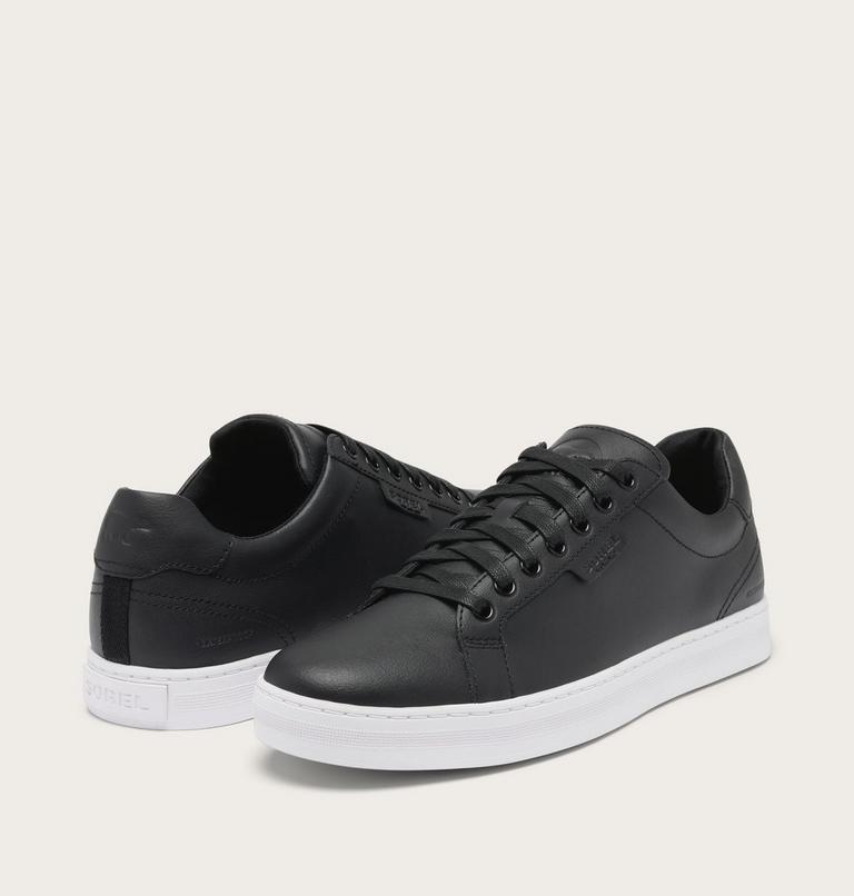 Men's CYPRUS Waterproof Sneaker, Color: Black, White, image 6