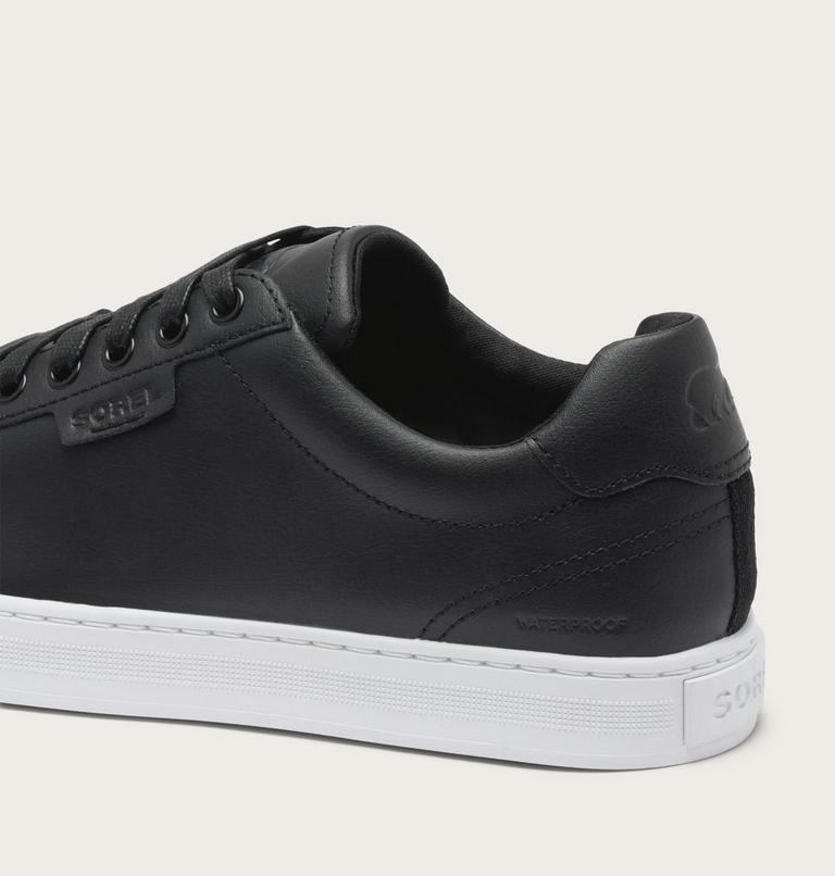 Men's CYPRUS Waterproof Sneaker, Color: Black, White, image 7