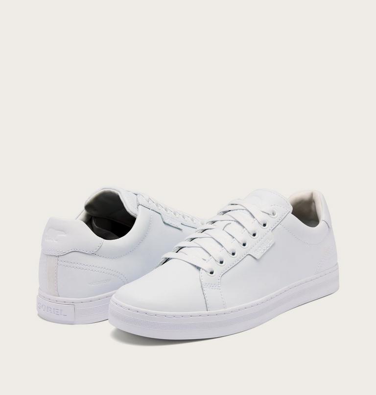 Men's CYPRUS Waterproof Sneaker, Color: White, White, image 9