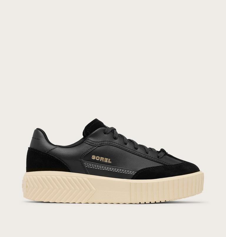 Women's ONA AVE T-Toe Sneaker, Color: Black, Honey White, image 1