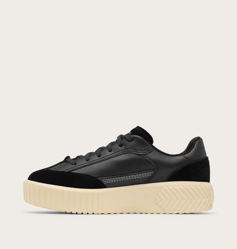 Women's ONA AVE T-Toe Sneaker, Color: Black, Honey White, image 3