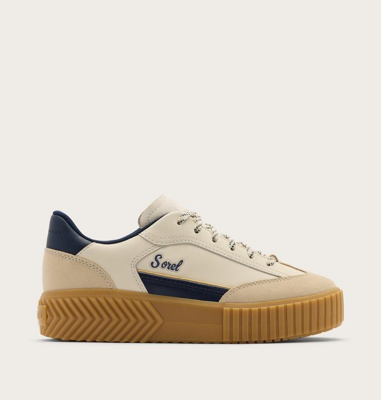 Ona Ave T-Toe Women's Sneaker, Color: Snow, Collegiate Navy, image 1