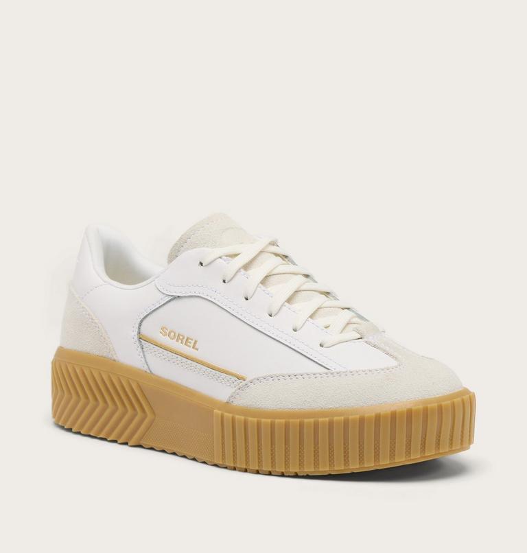 Women's ONA AVE T-Toe Sneaker, Color: Sea Salt, Gum 17, image 6