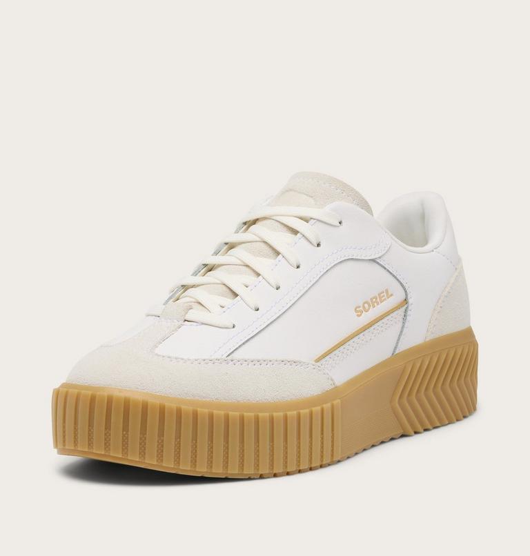 Women's ONA AVE T-Toe Sneaker, Color: Sea Salt, Gum 17, image 7