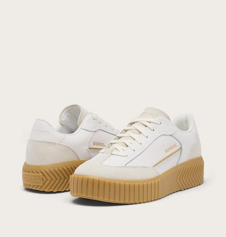 Women's ONA AVE T-Toe Sneaker, Color: Sea Salt, Gum 17, image 8