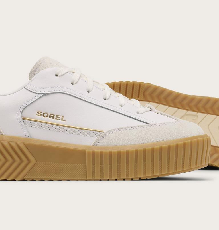 Women's ONA AVE T-Toe Sneaker, Color: Sea Salt, Gum 17, image 9