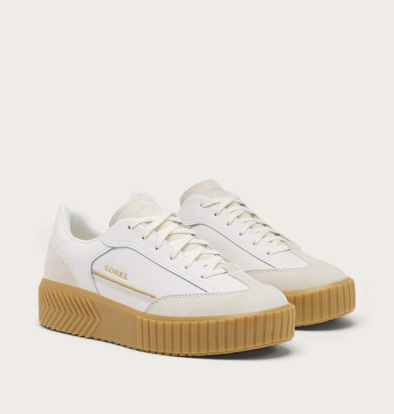 Ona Ave T-Toe Women's Sneaker, Color: Sea Salt, Gum 17, image 2