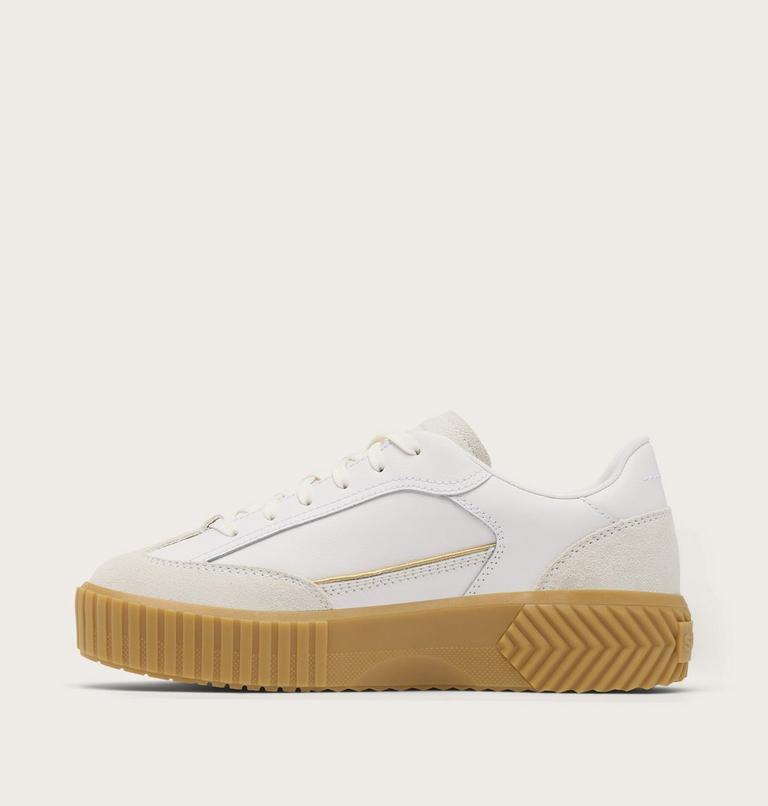 Women's ONA AVE T-Toe Sneaker, Color: Sea Salt, Gum 17, image 3