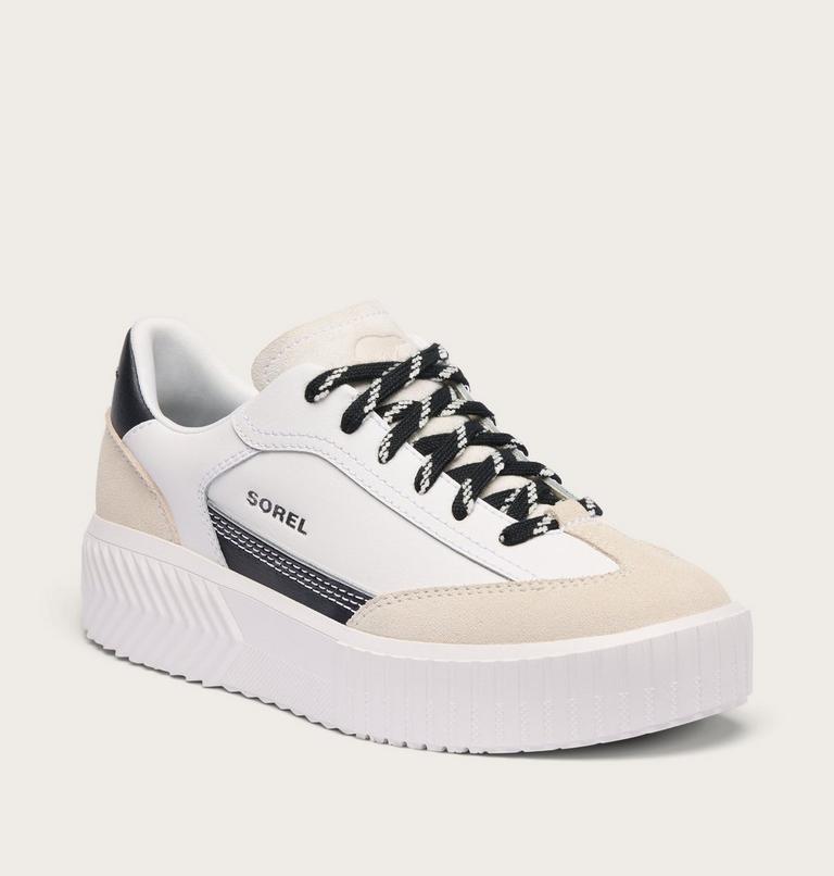 Women's Varsity ONA AVE T-TOE Sneaker, Color: Sea Salt, Black, image 5