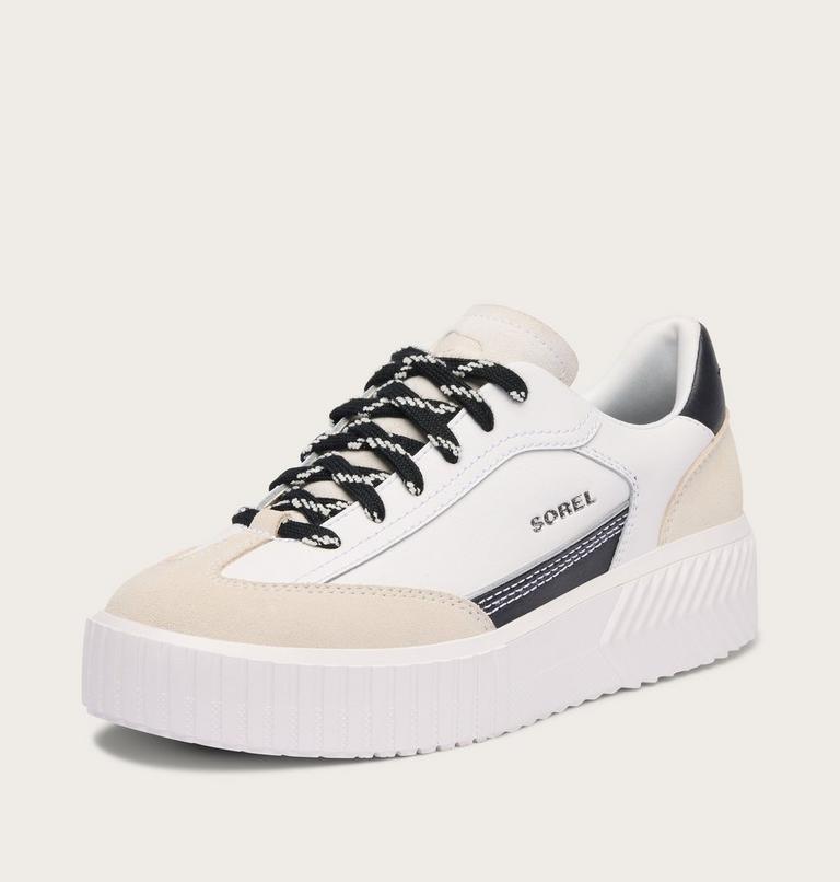 Women's Varsity ONA AVE T-TOE Sneaker, Color: Sea Salt, Black, image 7