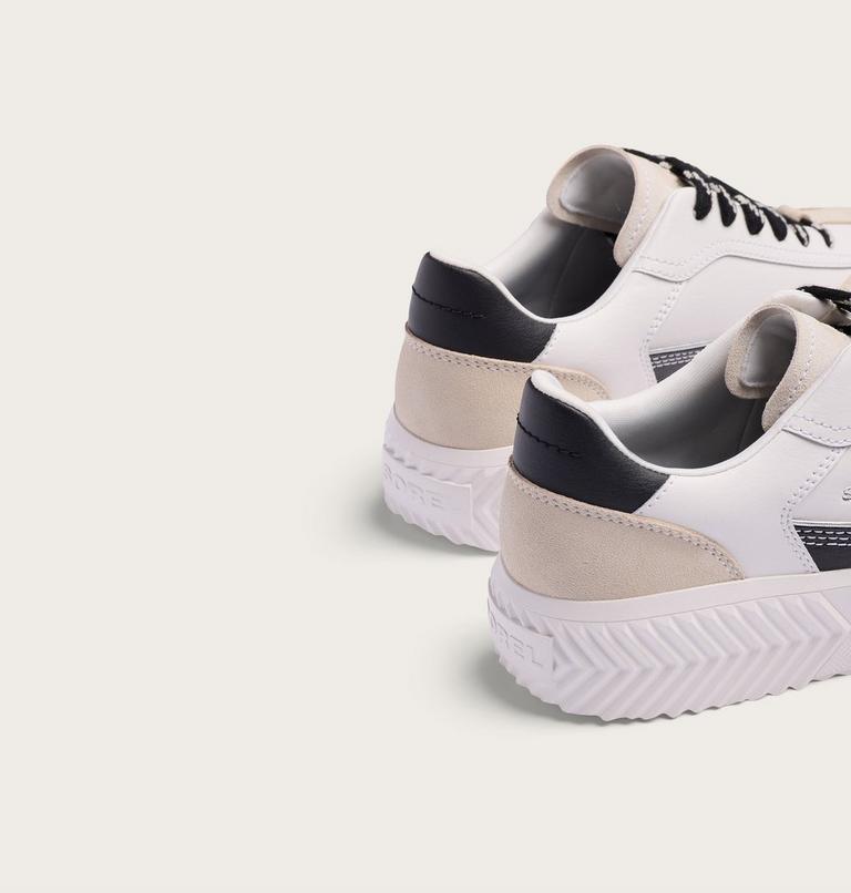 Women's Varsity ONA AVE T-TOE Sneaker, Color: Sea Salt, Black, image 9