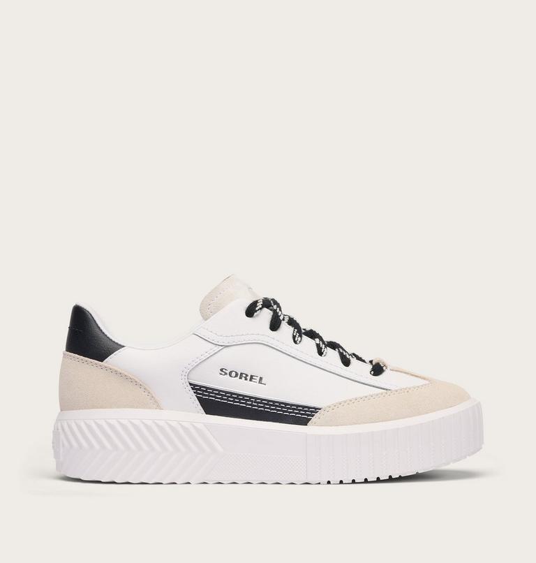Women's Varsity ONA AVE T-TOE Sneaker, Color: Sea Salt, Black, image 1