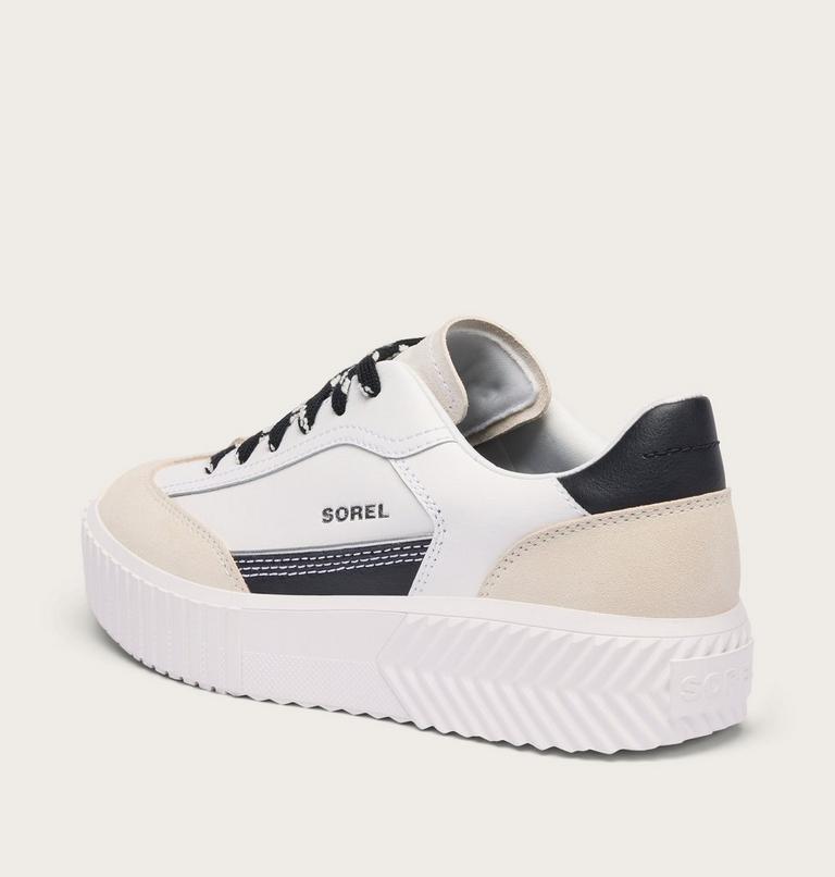 Women's Varsity ONA AVE T-TOE Sneaker, Color: Sea Salt, Black, image 3