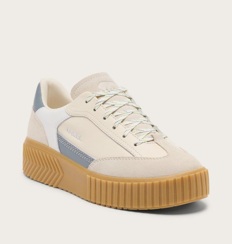 Ona Ave T-Toe Women's Sneaker, Color: Chalk, Grey Ash, image 7