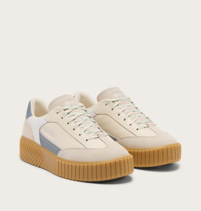 Ona Ave T-Toe Women's Sneaker, Color: Chalk, Grey Ash, image 2