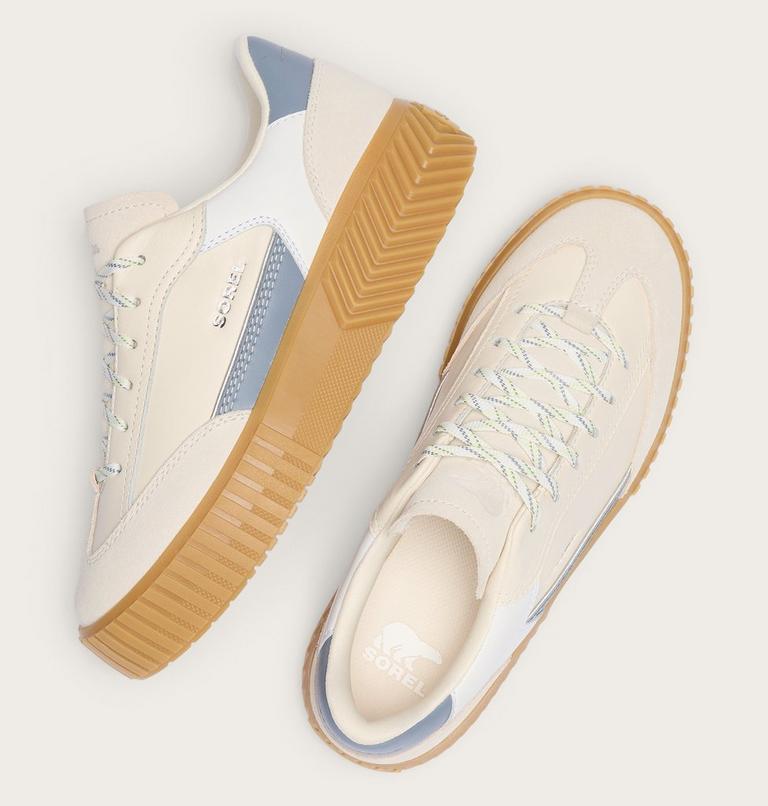 Ona Ave T-Toe Women's Sneaker, Color: Chalk, Grey Ash, image 4