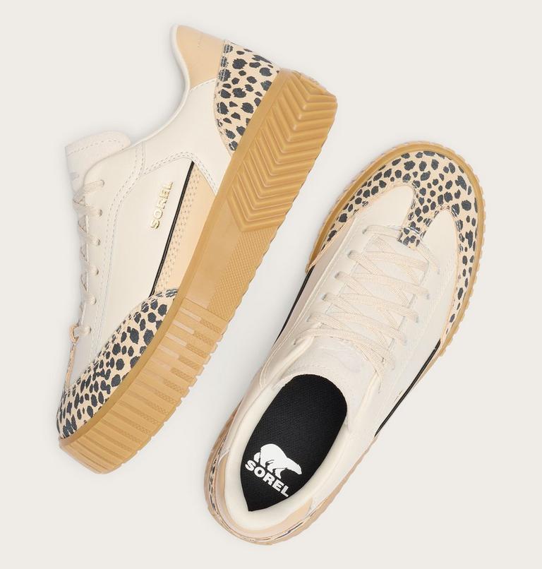 Ona Ave T-Toe Women's Sneaker, Color: Chalk, Gum 16, image 4