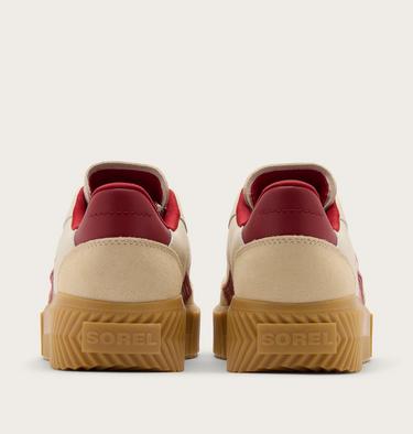 Ona Ave T-Toe Women's Sneaker, Color: Chalk, Red Dahlia, image 11