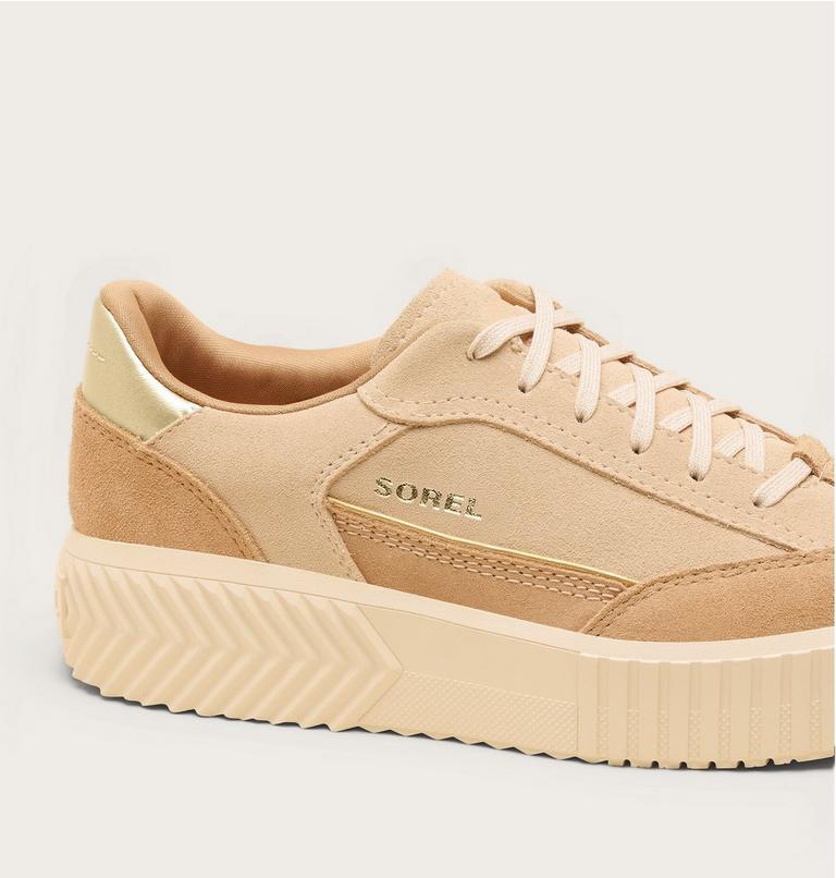 Women's ONA AVE T-Toe Sneaker, Color: Ceramic, Tawny Buff, image 9