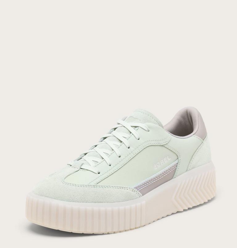 Women's ONA AVE T-Toe Sneaker, Color: Cool Green, Chrome Grey, image 7