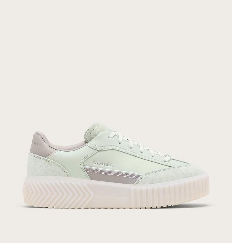 Women's ONA AVE T-Toe Sneaker, Color: Cool Green, Chrome Grey, image 1