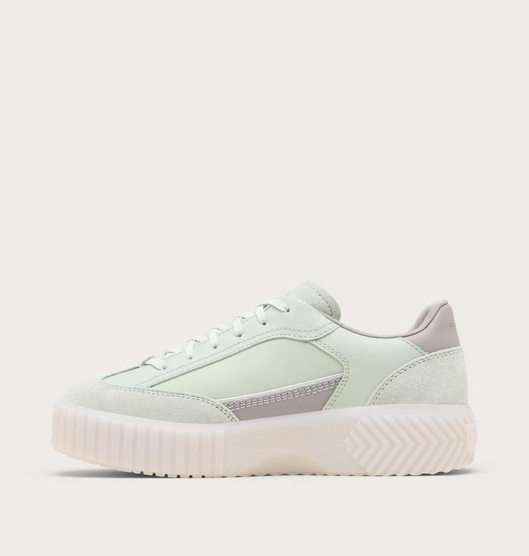 Women's ONA AVE T-Toe Sneaker, Color: Cool Green, Chrome Grey, image 3