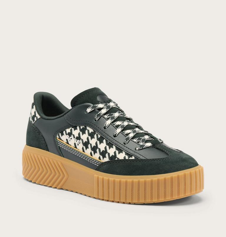 Ona Ave T-Toe Women's Sneaker, Color: Deep Woods, Snow, image 7