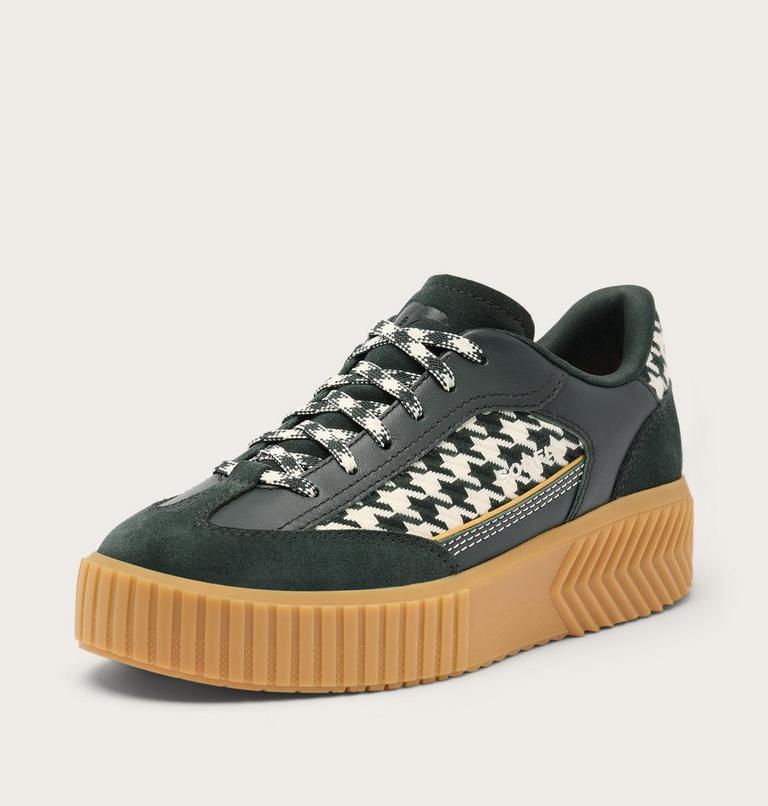 Ona Ave T-Toe Women's Sneaker, Color: Deep Woods, Snow, image 8
