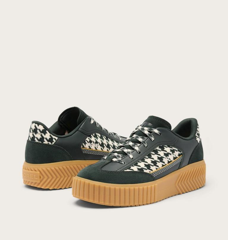 Ona Ave T-Toe Women's Sneaker, Color: Deep Woods, Snow, image 9