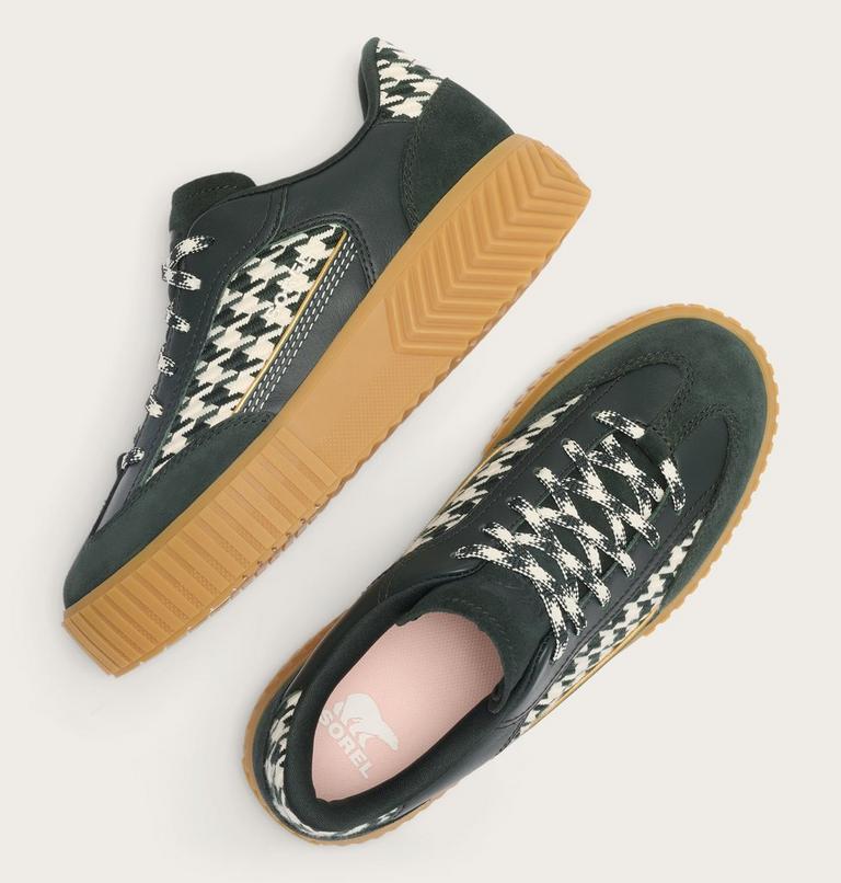 Ona Ave T-Toe Women's Sneaker, Color: Deep Woods, Snow, image 5