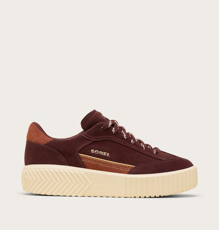 ONA AVE T-TOE Varsity Women's Sneaker, Color: Redwood, Rustic, Brown, image 1