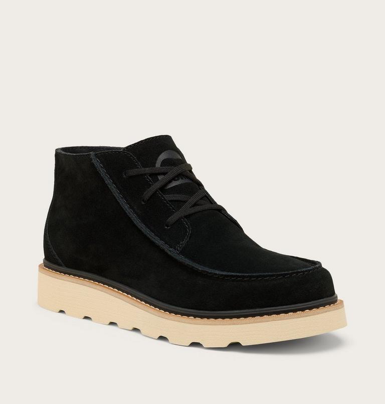 Men's SLABTOWN 62’ Mid Wallabee, Color: Black, Bleached Ceramic, image 6