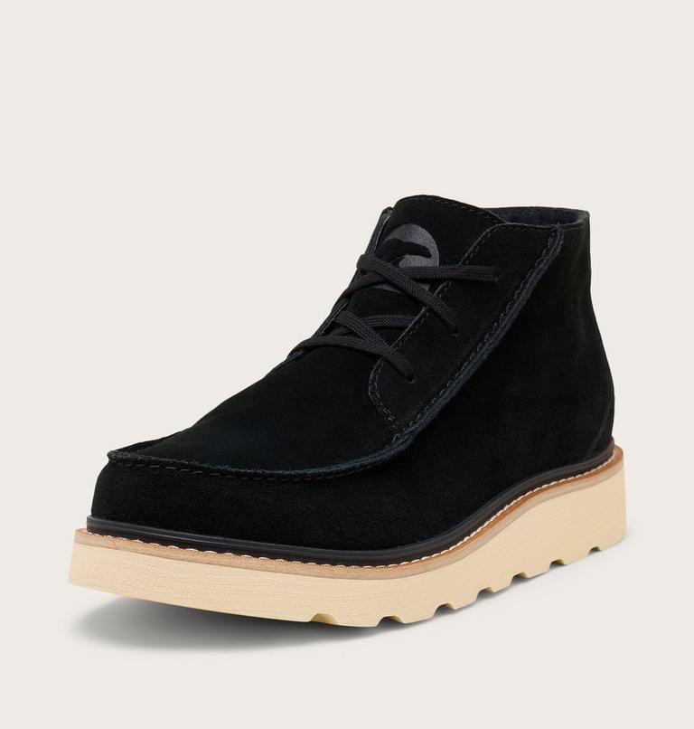 Men's SLABTOWN 62’ Mid Wallabee, Color: Black, Bleached Ceramic, image 7