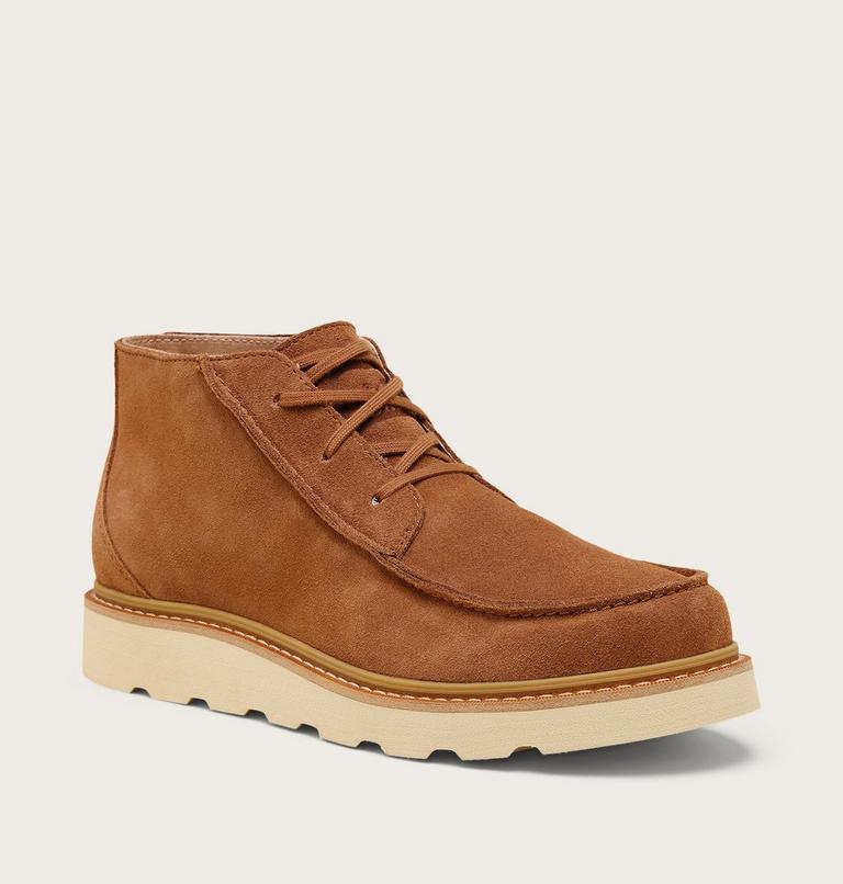 Men's SLABTOWN 62’ Mid Wallabee, Color: Velvet Tan, Bleached Ceramic, image 6
