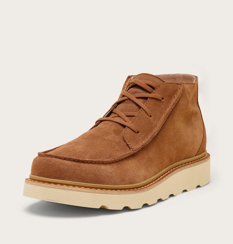 Men's SLABTOWN 62’ Mid Wallabee, Color: Velvet Tan, Bleached Ceramic, image 7