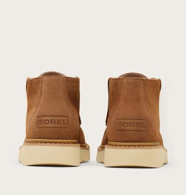 Men's SLABTOWN 62’ Mid Wallabee, Color: Velvet Tan, Bleached Ceramic, image 2