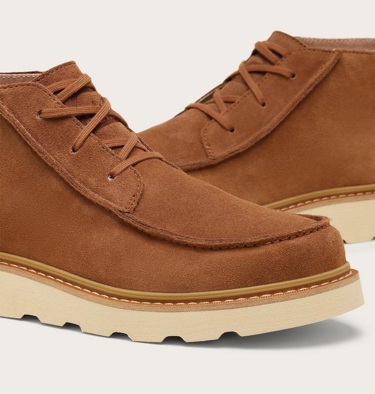 Men's SLABTOWN 62’ Mid Wallabee, Color: Velvet Tan, Bleached Ceramic, image 9