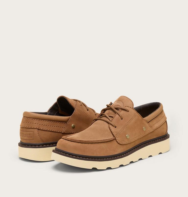 Men's SLABTOWN 62' Mariner Boat Shoe, Color: Velvet Tan, Tobacco, image 9